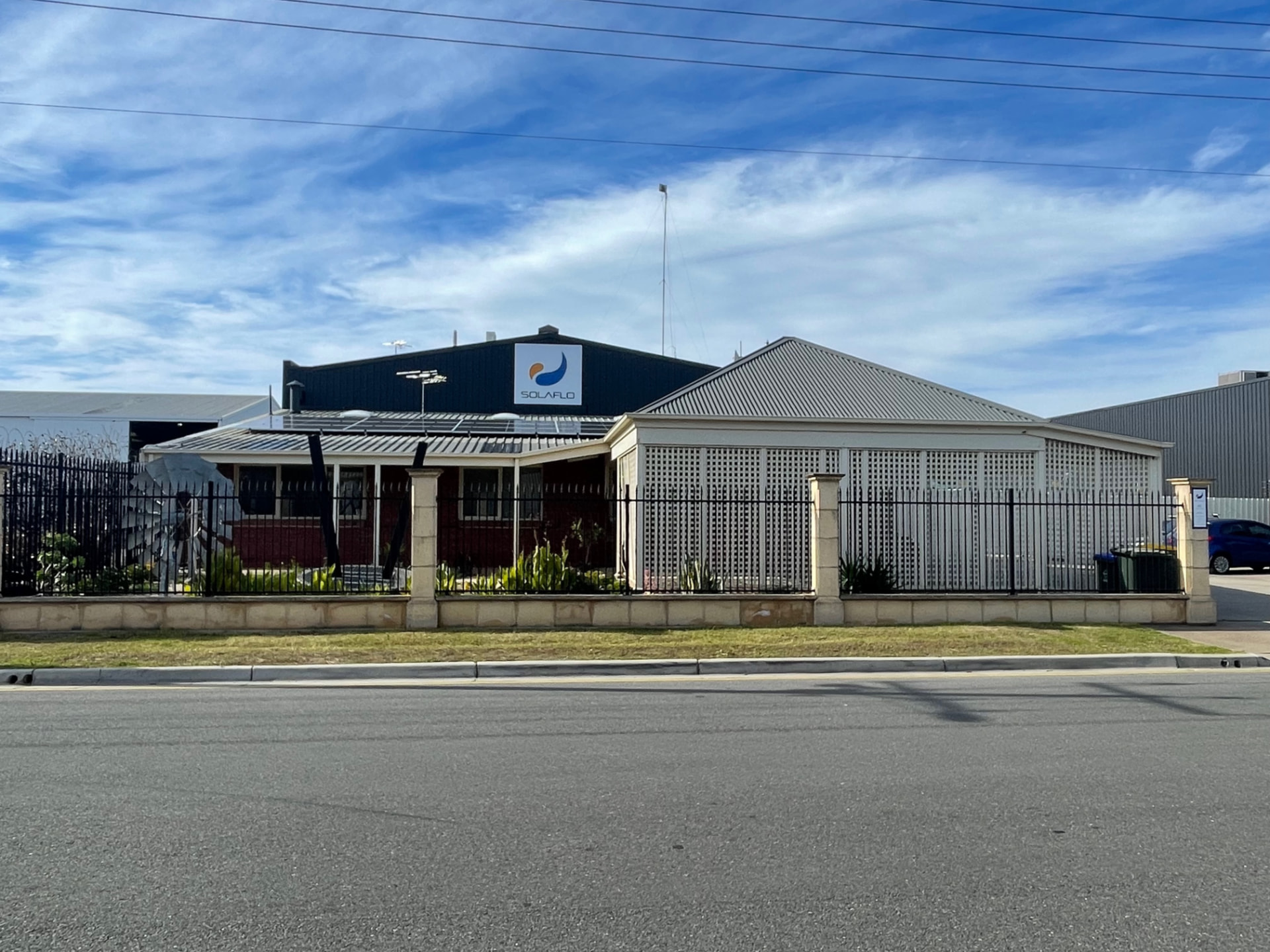 The SOLAFLO headquarters in Beverley, South Australia